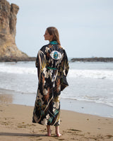 Dark Star Sequin Kimono - Sapphire