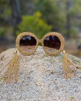 Copper City Glitter Funglasses