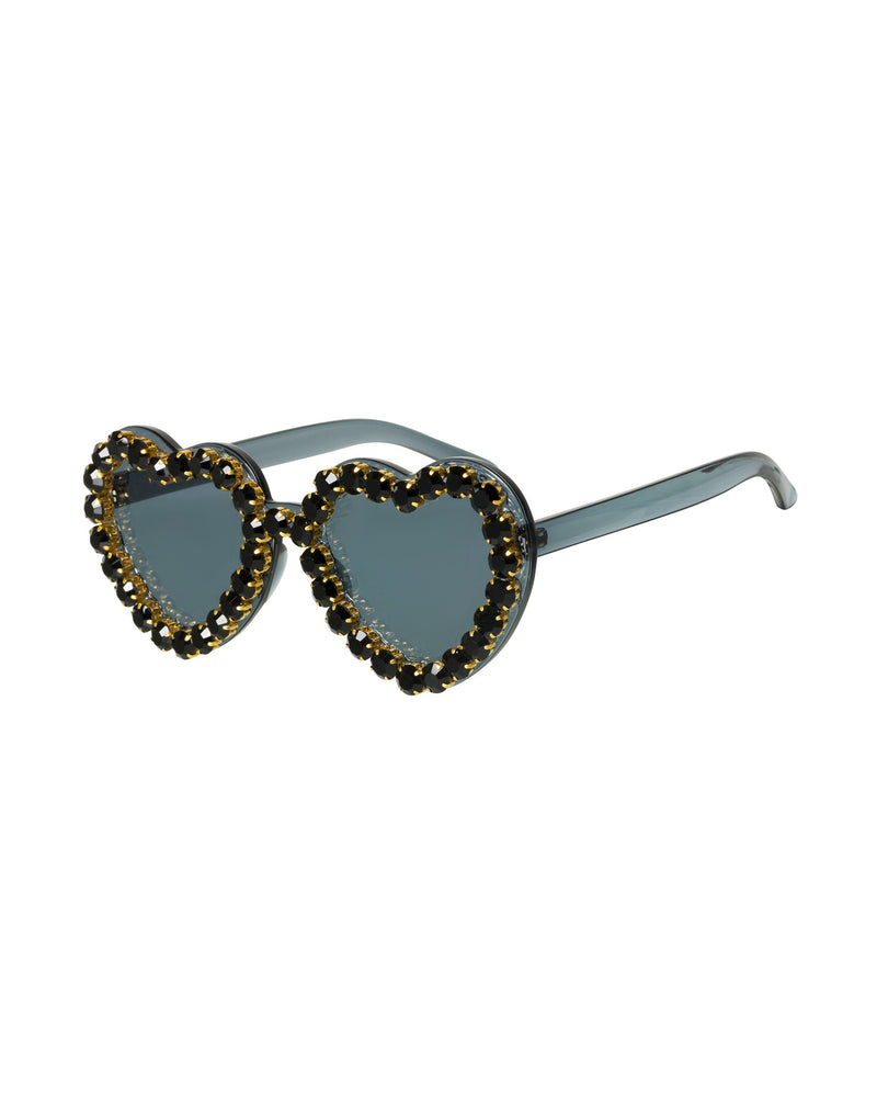 I Heart U Funglasses - Black