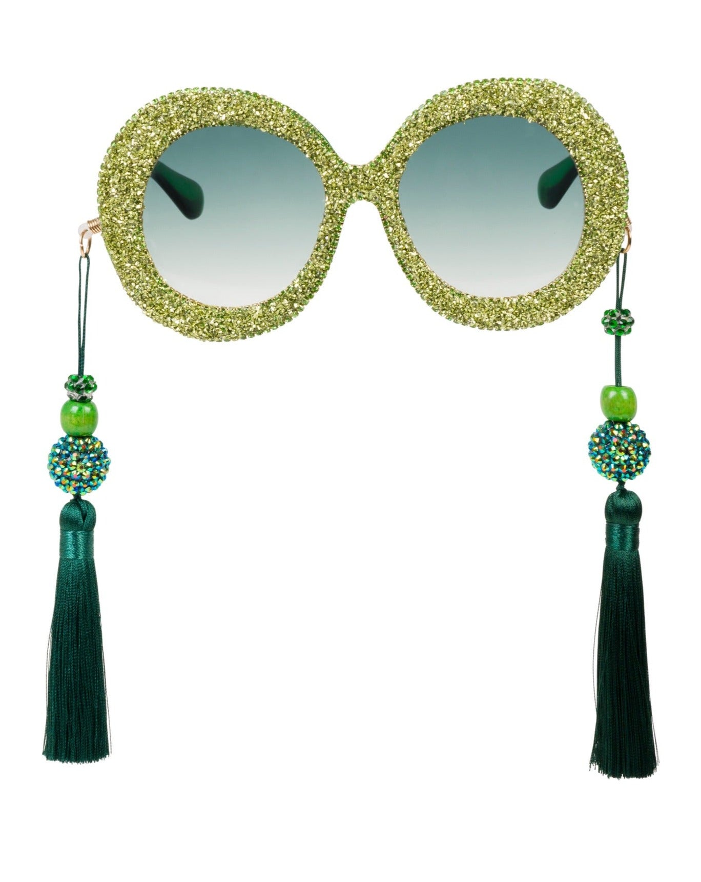Emerald City Glitter Funglasses
