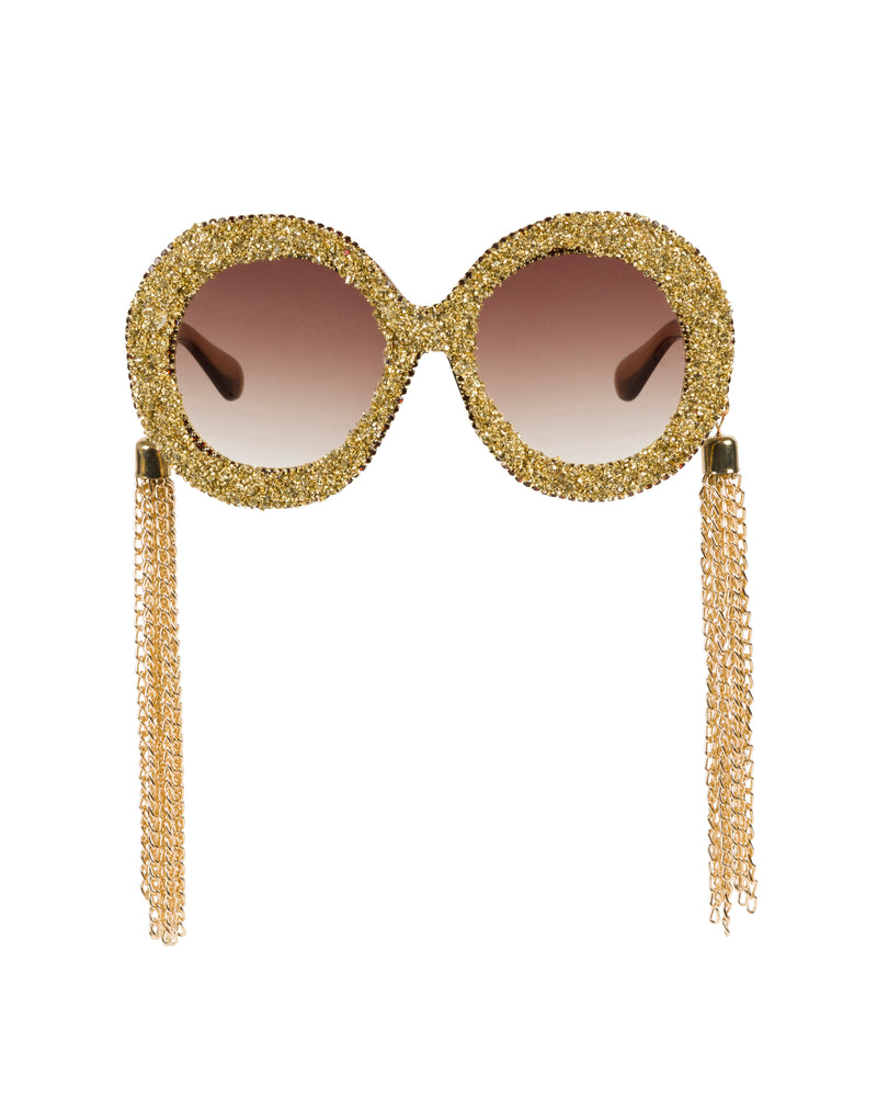 Copper City Glitter Funglasses