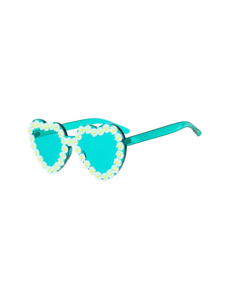 I Heart Hippies Funglasses - Turquoise