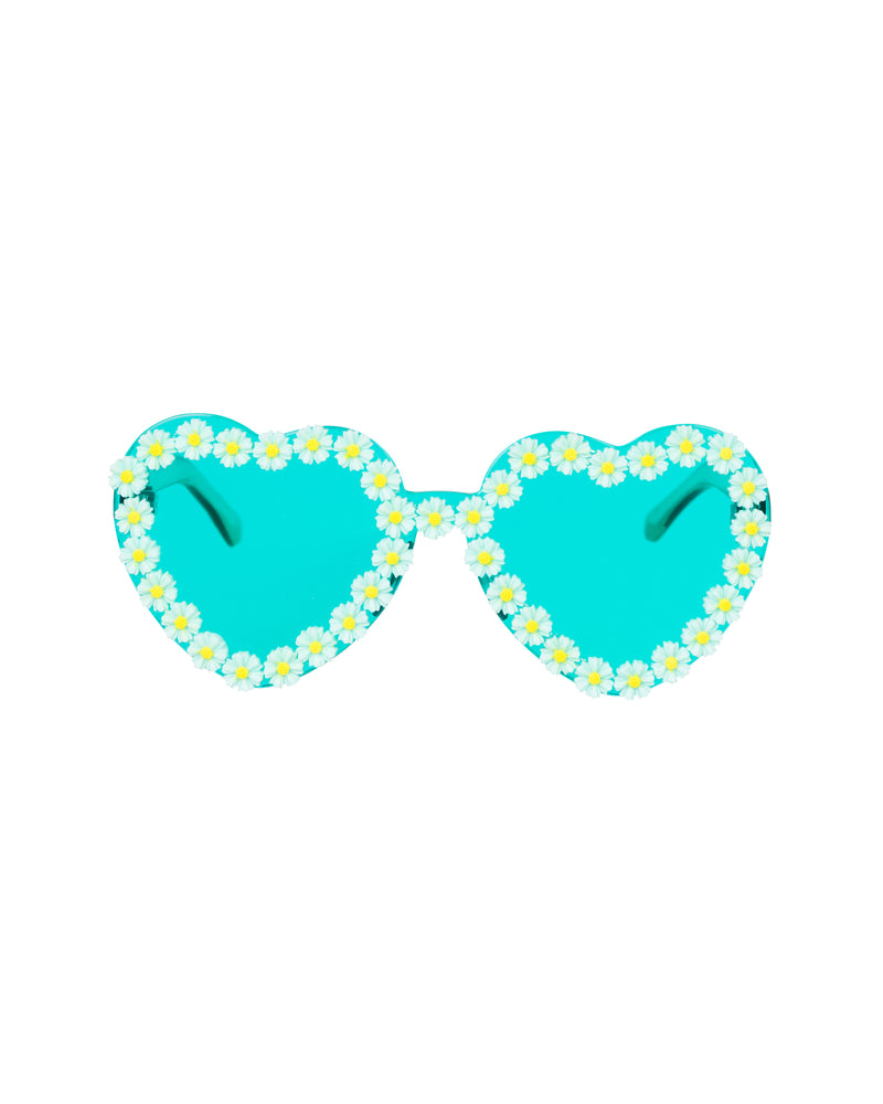I Heart Hippies Funglasses - Turquoise