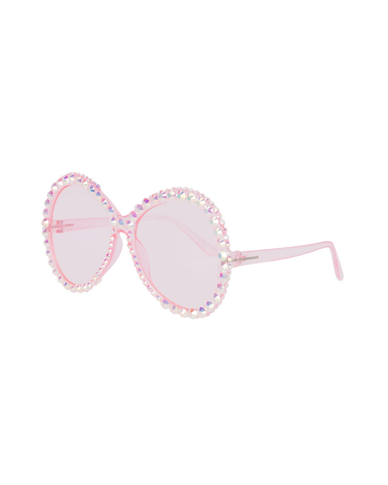 Whippersnapper Rhinestone Funglasses - Pink Lemonade - Limited Edition