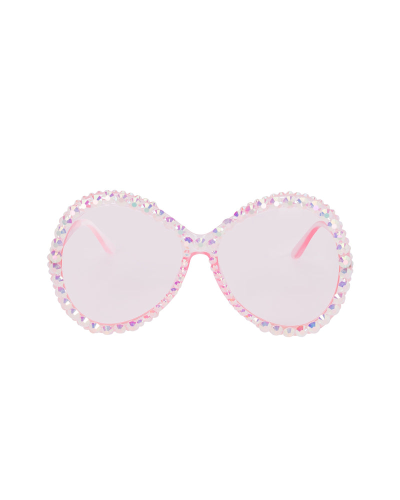 Whippersnapper Rhinestone Funglasses - Pink Lemonade - Limited Edition