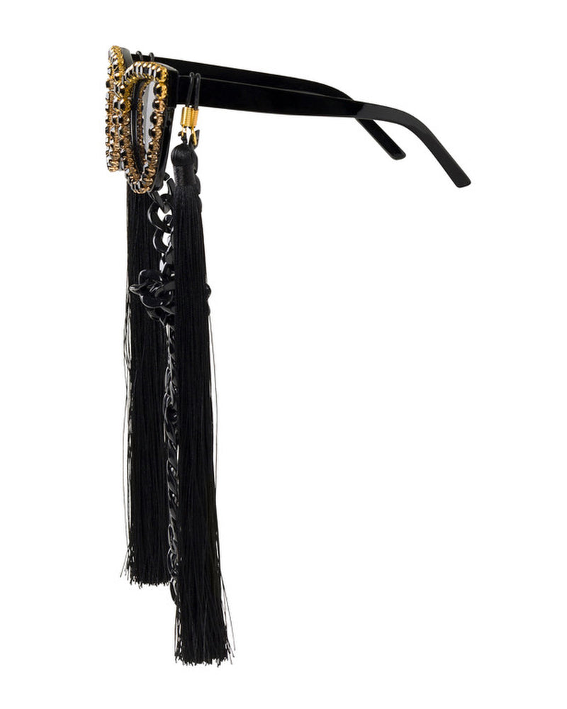 The Beatnik Rhinestone Funglasses