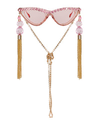 The Hankers Rhinestone Funglasses