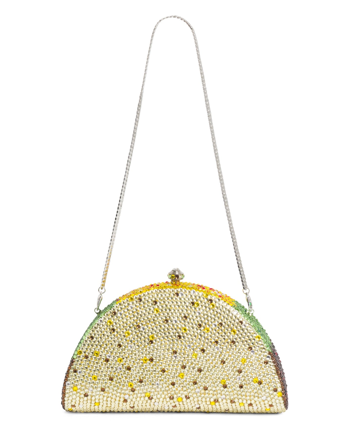 Taco Tuesday Rhinestone Clutch