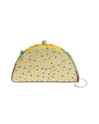 Taco Tuesday Rhinestone Clutch