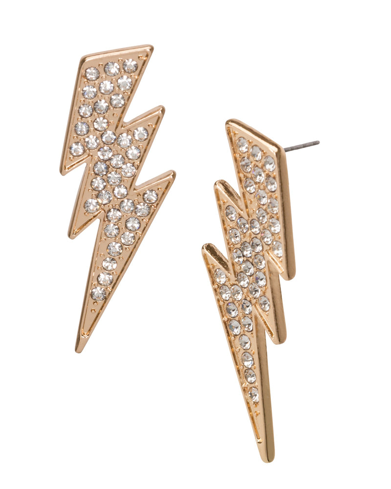 Heady'er Than Thou Rhinestone Earrings