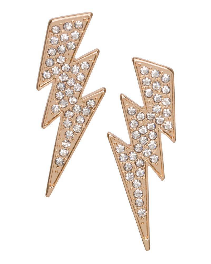 Heady'er Than Thou Rhinestone Earrings
