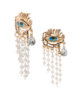 Cry Me A River Evil Eye Earrings