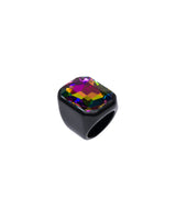The Glam Rock Ring - Black
