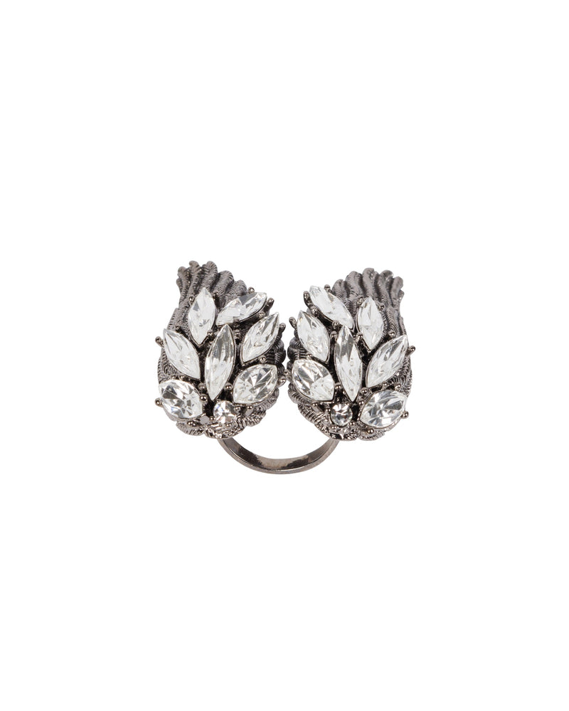 The Heavenly Angel Rhinestone Ring