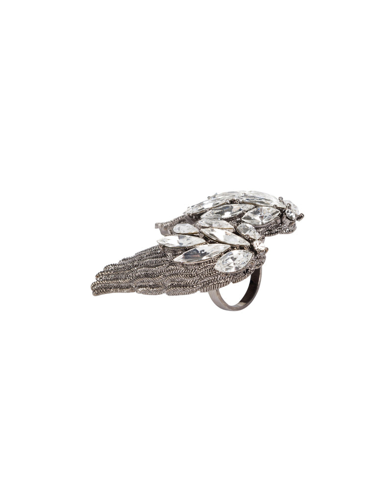 The Heavenly Angel Rhinestone Ring