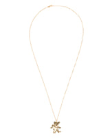 Dancing Bear Opal Necklace - Gold