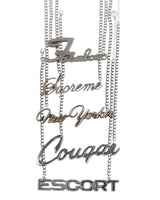 Revved Up Fab Plate Necklaces