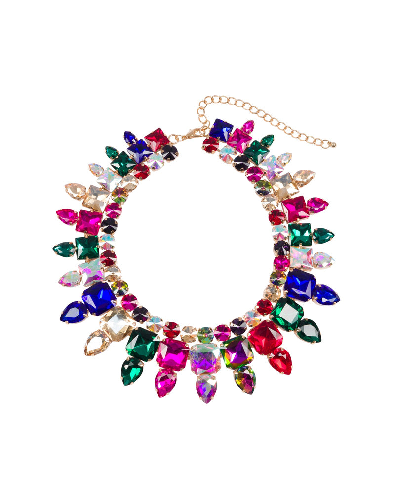 Upper East Side Rhinestone Collar Necklace