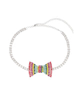 Rainbow Connection Bowtie Necklace