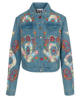 Dixie Embroidered Denim Jacket