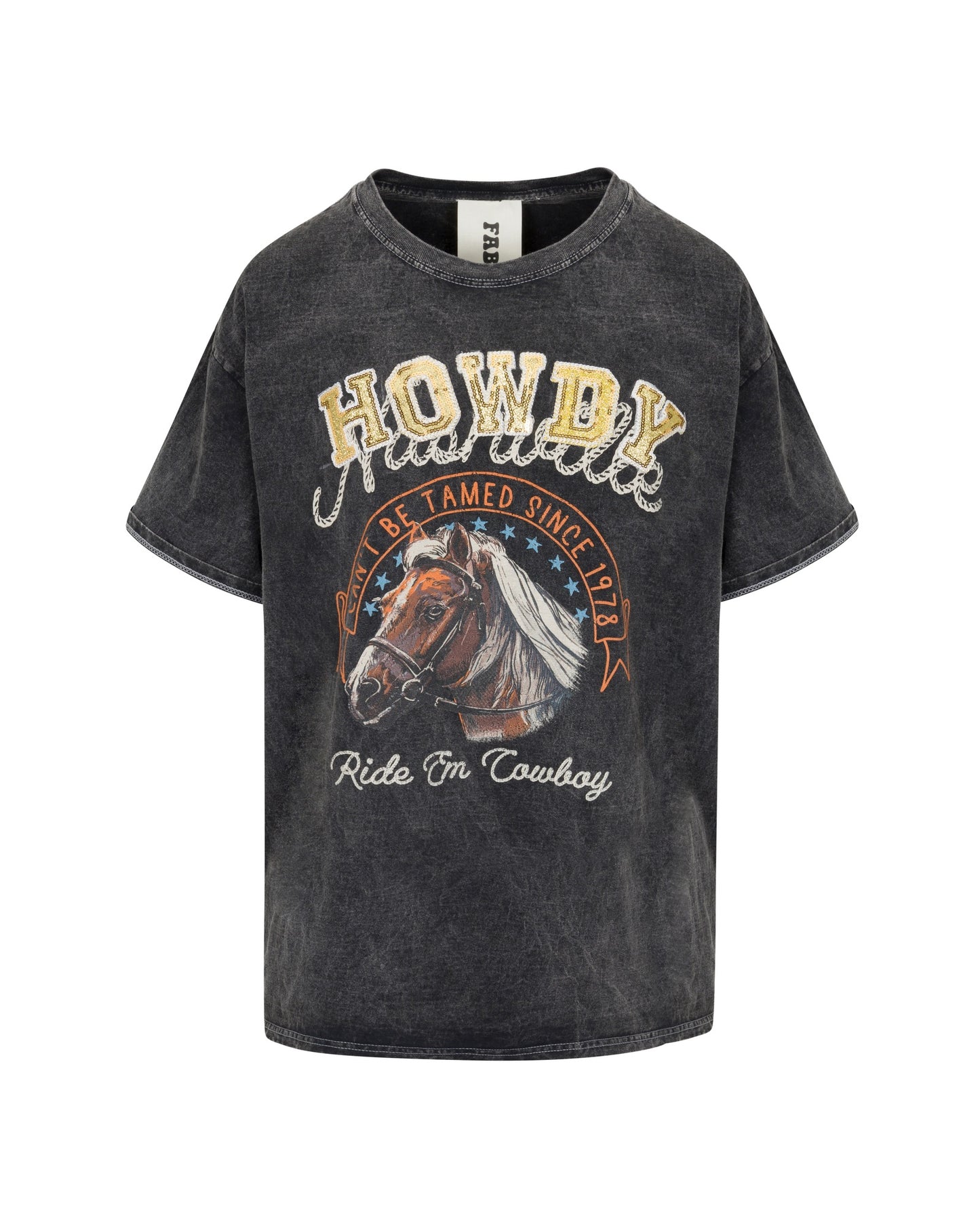 Howdy Cowgirl Vintage T-Shirt