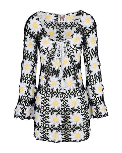 Haight Ashbury Crochet Mini Dress