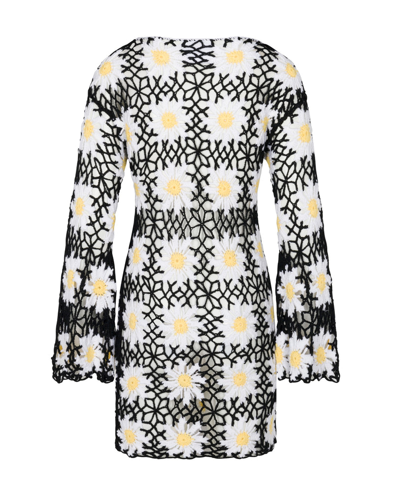 Haight Ashbury Crochet Mini Dress
