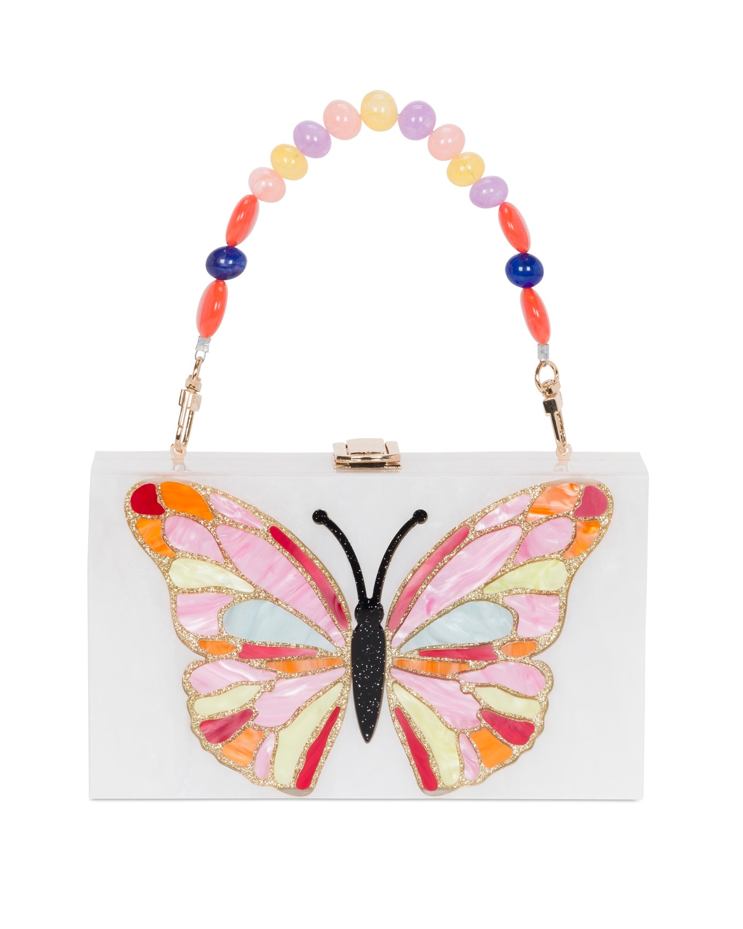 Painted Lady Butterfly Clutch