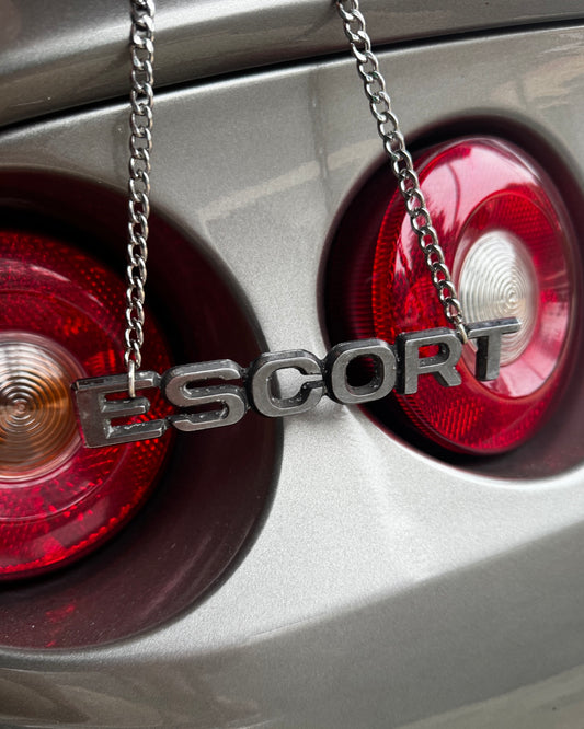 Revved Up Fab Plate Necklace - Escort