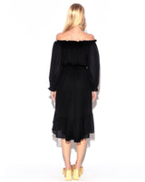Keiko Midi Dress - Black