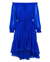 Keiko Midi Dress - Royal