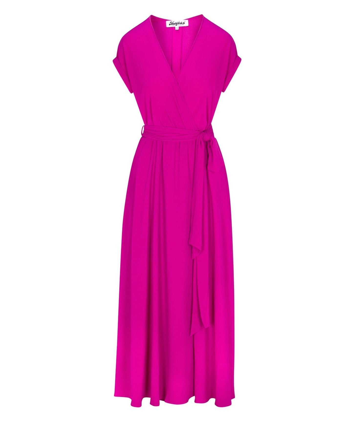 Jasmine Midi Dress - Cranberry