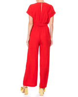 Wonderland Jumpsuit - Cherry