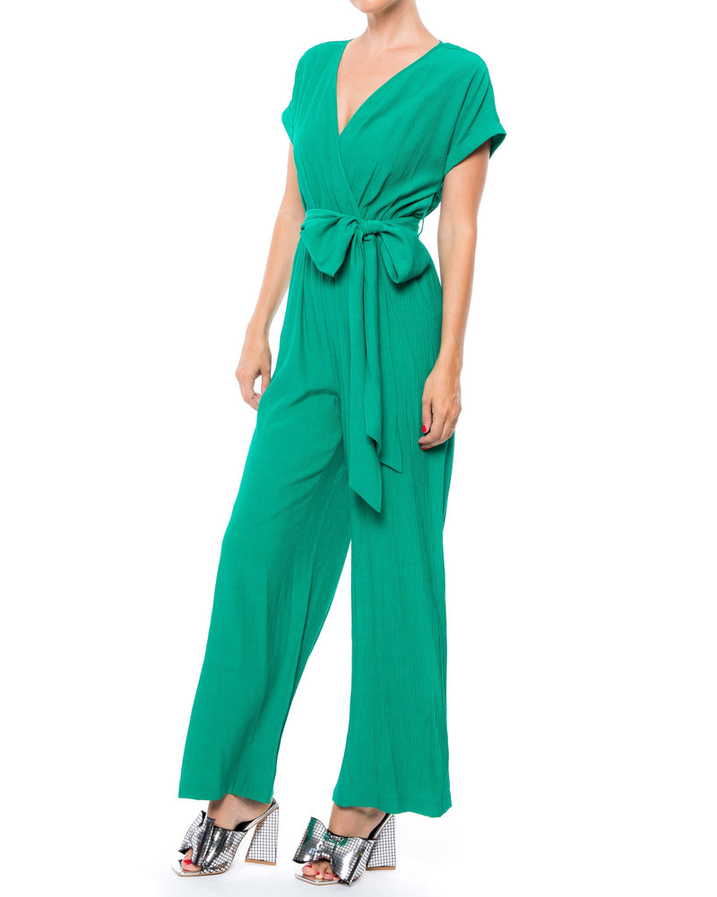 Wonderland Jumpsuit - Emerald
