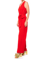 Disco Jumpsuit - Cherry