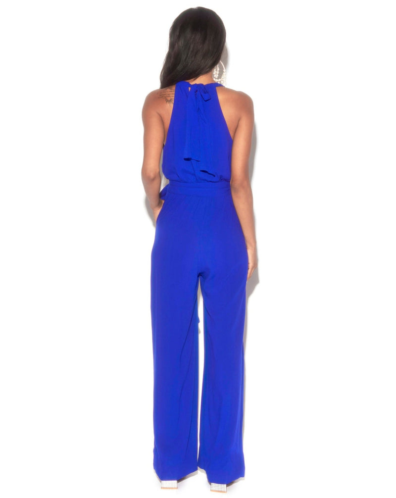 Disco Jumpsuit - Royal