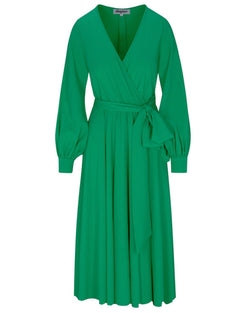 Venus Midi Dress - Emerald