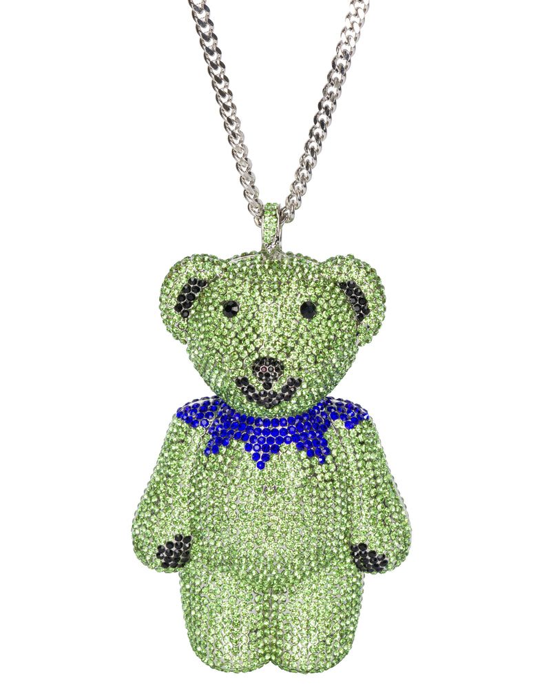 Grateful Dead Fabulous Dancing Bear Clutch - Green