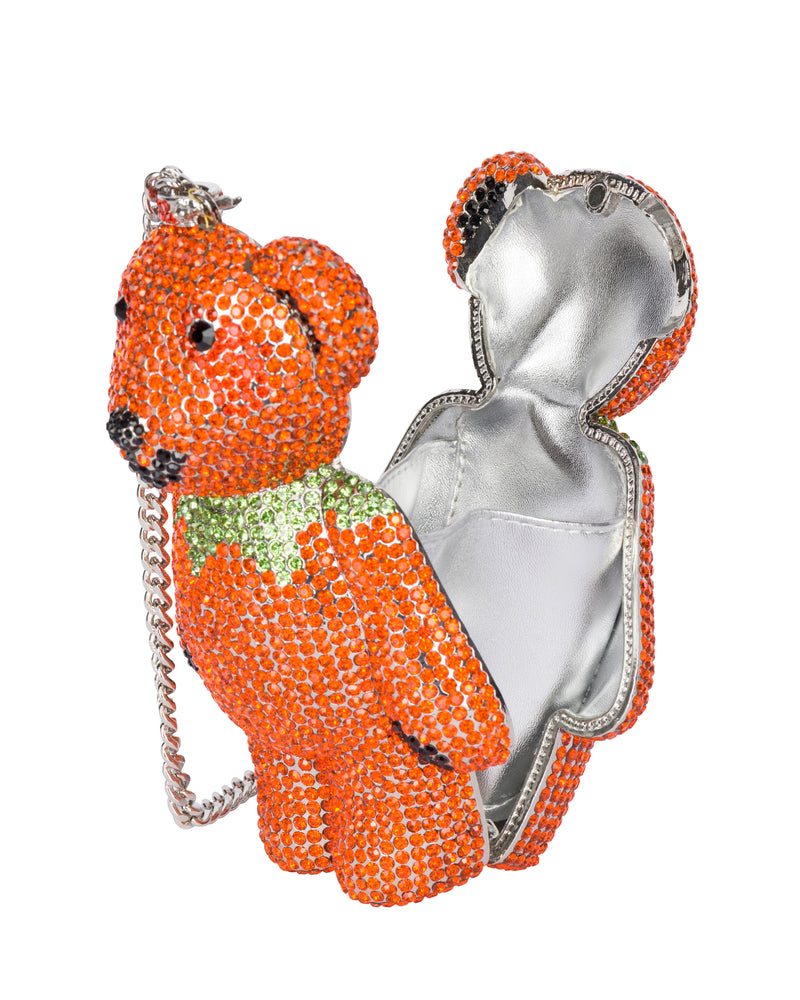 Grateful Dead Fabulous Dancing Bear Clutch - Orange