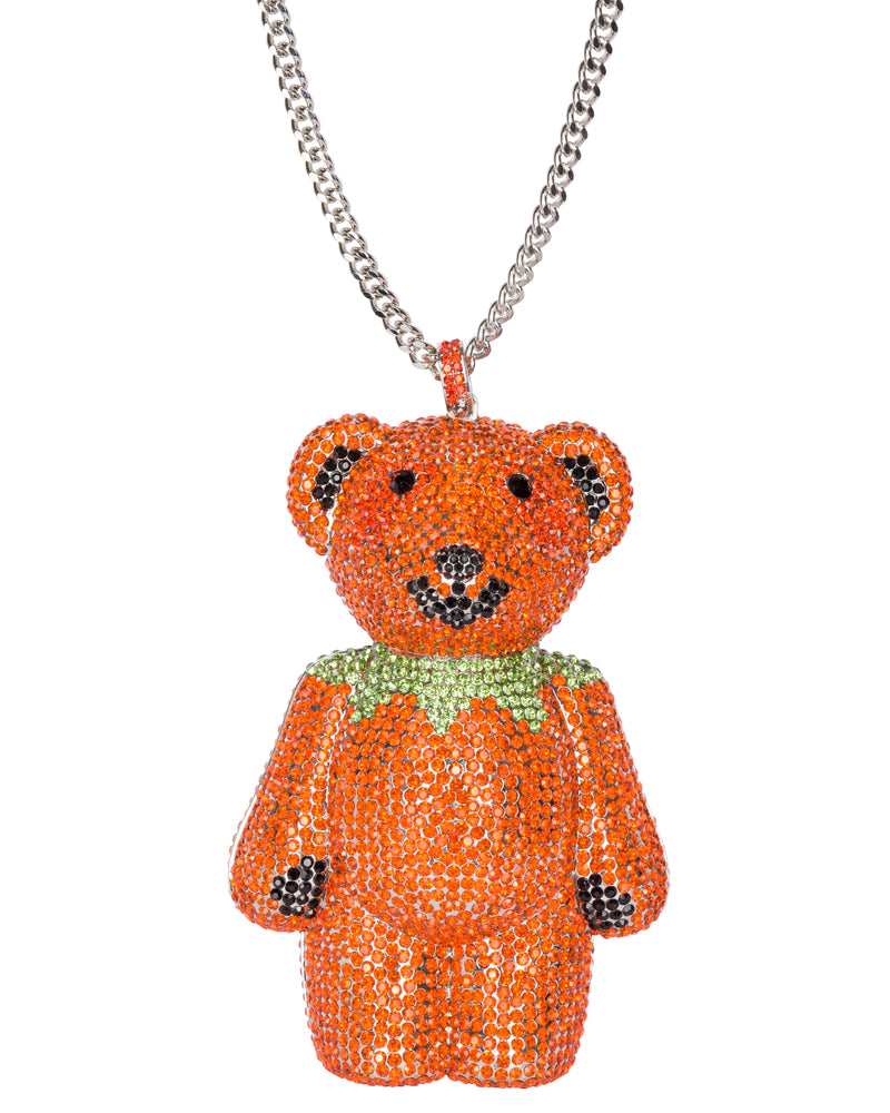 Grateful Dead Fabulous Dancing Bear Clutch - Orange