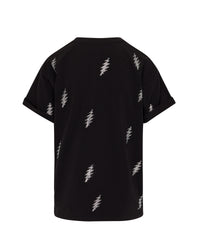 The Original Grateful Dead 13 Pt. Bolt Rhinestone T-Shirt - Black