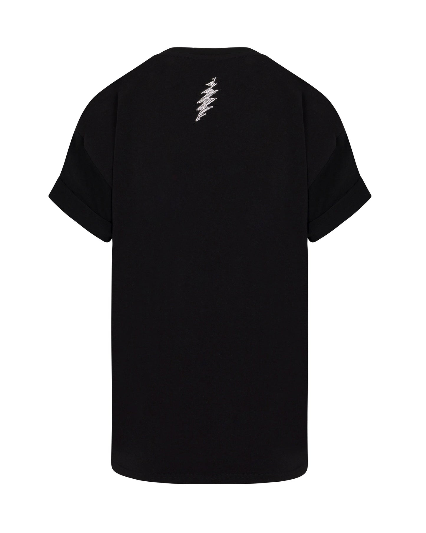 The Original Grateful Dead Rhinestone Stealie T-Shirt - Black