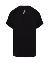 The Original Grateful Dead Rhinestone Stealie T-Shirt - Black