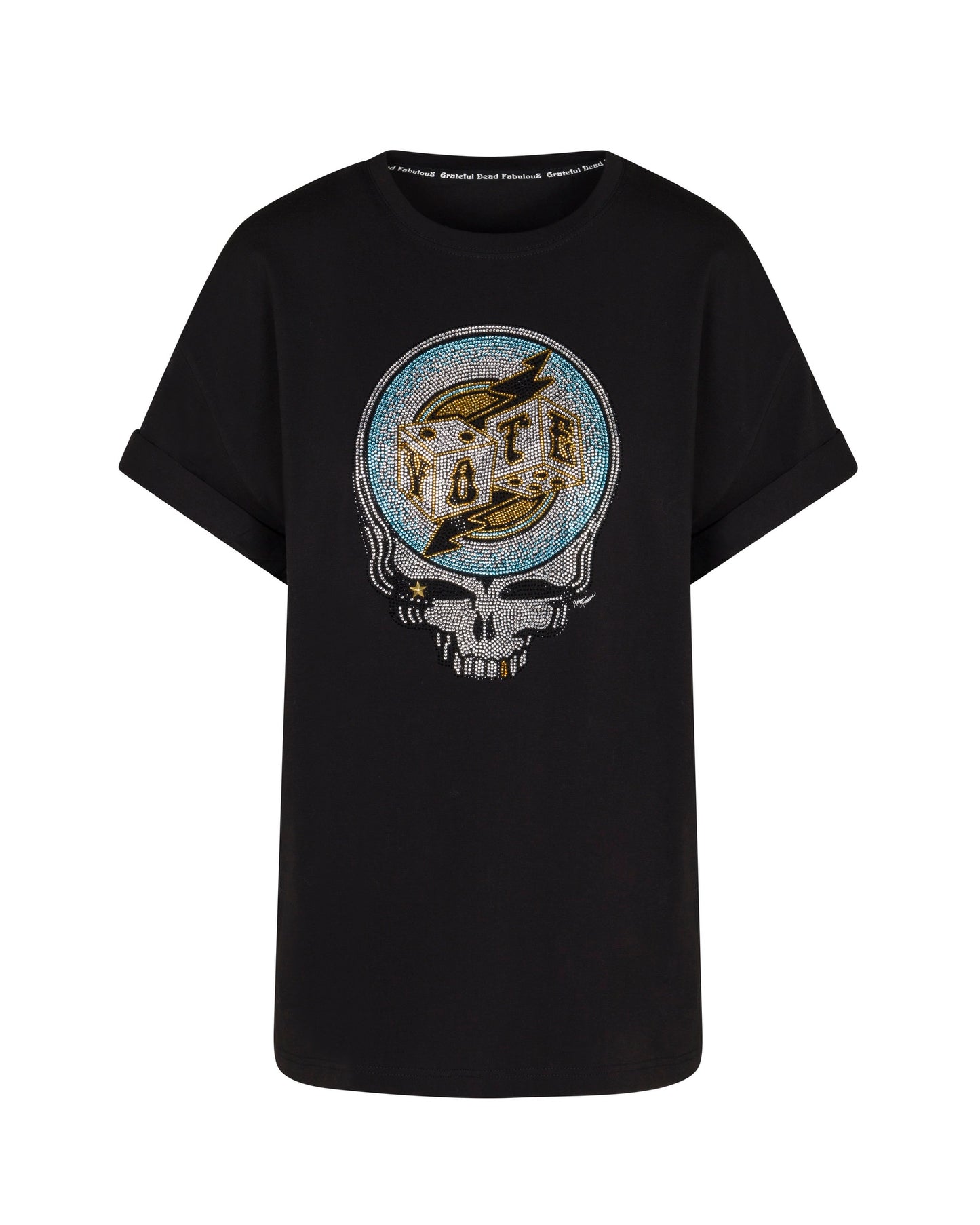 The Original HeadCount x Grateful Dead Fabulous Rhinestone T-Shirt