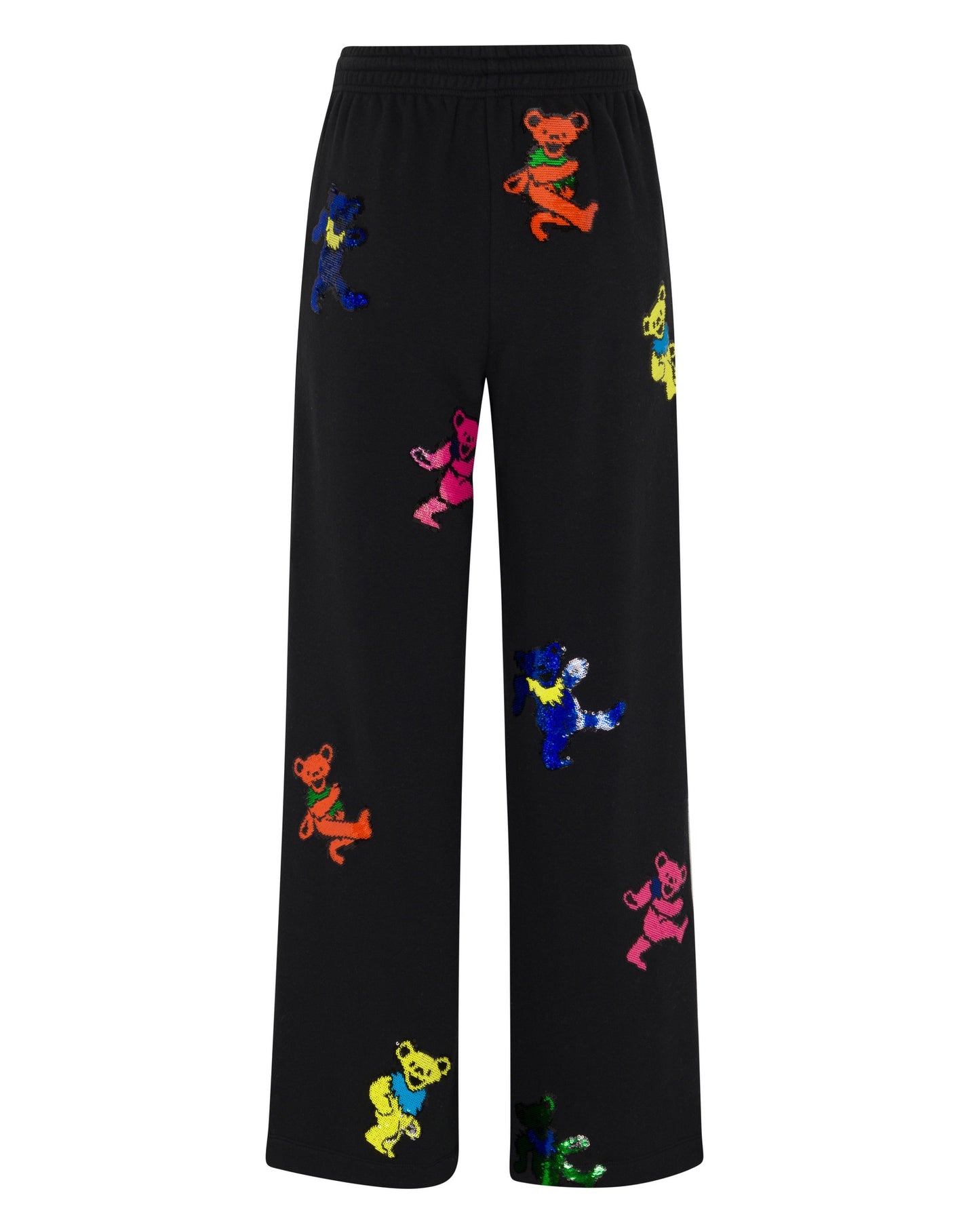 Grateful Dead Dancing Bears Sequin Lounge Pant - Black