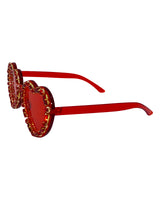 I Heart U Funglasses - Red