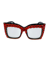 Hot 4 Teacher Bling Funglasses - Red