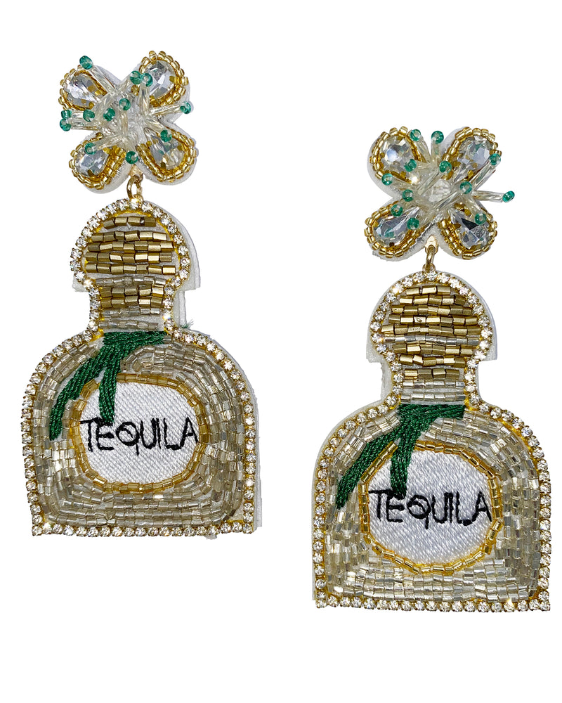 Tequila Makes My Clothes Fall Off Earrings