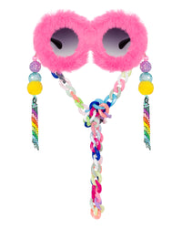 Fluffer and Fabulous Funglasses - Neon Multi