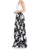 FireFly Reversible Skirt - Black Ivory - Meghan Fabulous